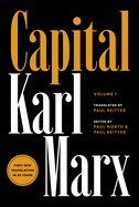 The cover of Paul Reitter's 2024 translation of Karl Marx's 'Capital,' with yellow and white text on a black background