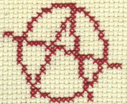 Circle-A anarchy symbol in cross-stitch form | Credit: https://www.deviantart.com/missy-tannenbaum/art/Cross-Stitch-Motif-Anarchy-60553547